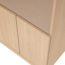 Woood Build Smalle Half Open Kast 54 Cm Eiken Decor Naturel [FSC]