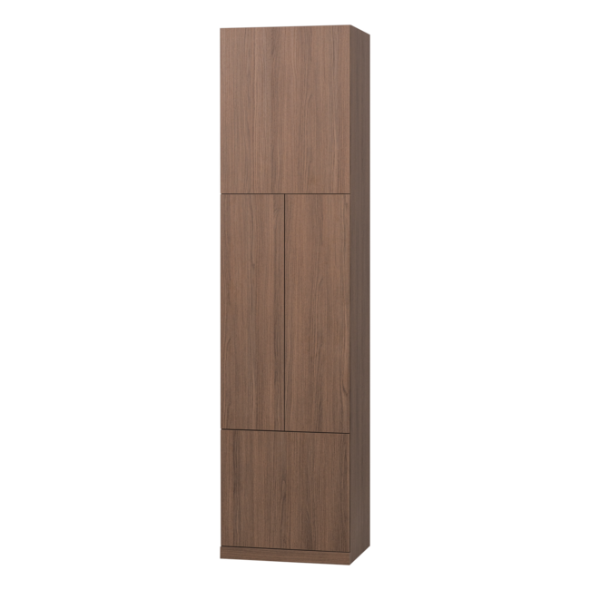 Woood Build Smalle Opbergkast 54 Cm Eiken Decor Bruin [FSC]