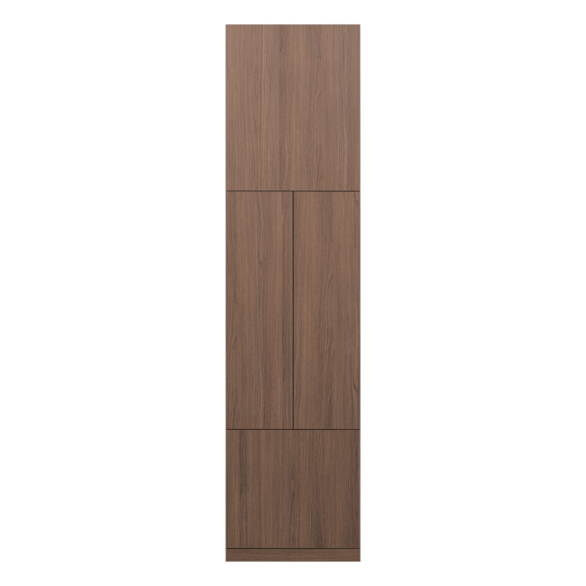 Woood Build Smalle Opbergkast 54 Cm Eiken Decor Bruin [FSC]