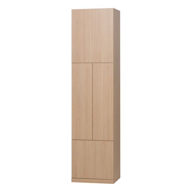 Woood Build Smalle Opbergkast 54 Cm Eiken Decor Naturel [FSC]