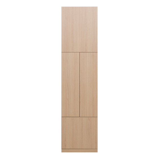 Woood Build Smalle Opbergkast 54 Cm Eiken Decor Naturel [FSC]