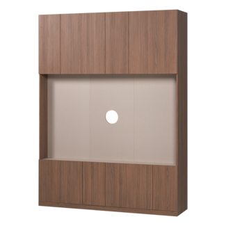 Woood Build Tv Opbergkast 160 Cm Eiken Decor Bruin [FSC]