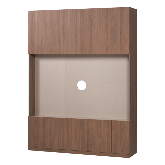 Woood Build Tv Opbergkast 160 Cm Eiken Decor Bruin [FSC]