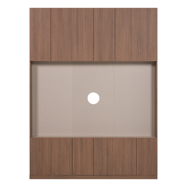 Woood Build Tv Opbergkast 160 Cm Eiken Decor Bruin [FSC]