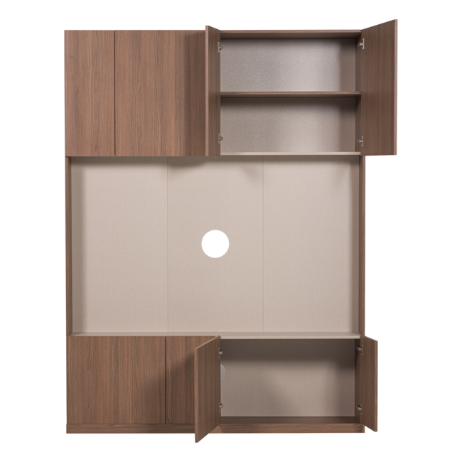 Woood Build Tv Opbergkast 160 Cm Eiken Decor Bruin [FSC]