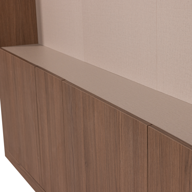 Woood Build Tv Opbergkast 160 Cm Eiken Decor Bruin [FSC]