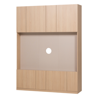 Woood Build Tv Opbergkast 160 Cm Eiken Decor Naturel [FSC]