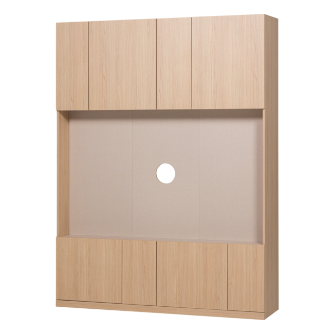 Woood Build Tv Opbergkast 160 Cm Eiken Decor Naturel [FSC]