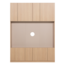 Woood Build Tv Opbergkast 160 Cm Eiken Decor Naturel [FSC]