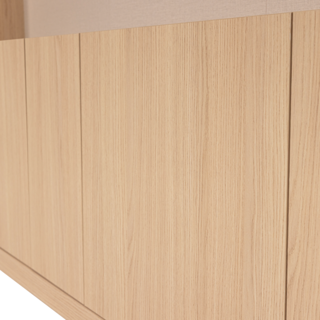 Woood Build Tv Opbergkast 160 Cm Eiken Decor Naturel [FSC]