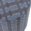 Woood Sarli Poef Hoog Ruit Dessin Chenille Grijs/Blauw [FSC]