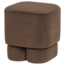 Woood Valen Poef Velvet Bruin [FSC]