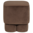 Woood Valen Poef Velvet Bruin [FSC]