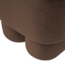 Woood Valen Poef Velvet Bruin [FSC]