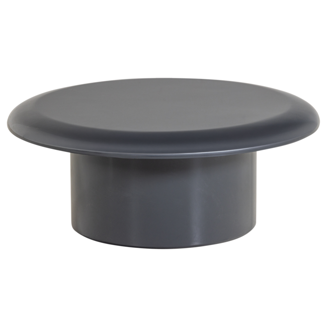 Woood Alvo Salontafel Mdf Hoogglans Donkergrijs [FSC]
