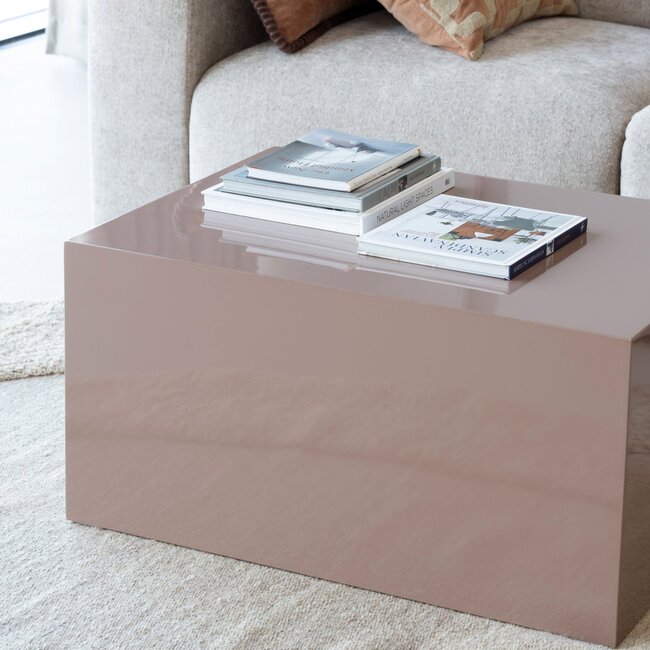 Woood Savo Salontafel Mdf Hoogglans Oudroze [FSC]