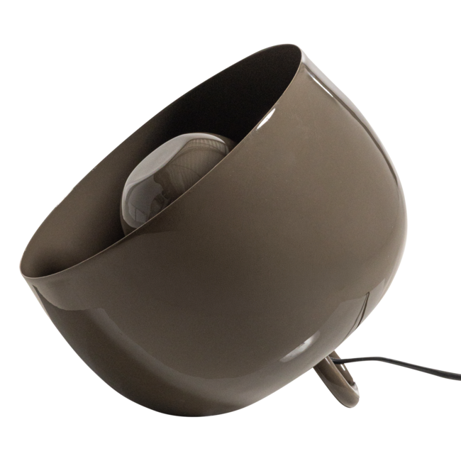 Woood Mero Tafellamp 25xo26 Cm Metaal Hoogglans Mokkabruin