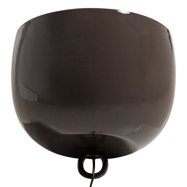 Woood Mero Tafellamp 34xo35 Cm Metaal Hoogglans Donkerbruin