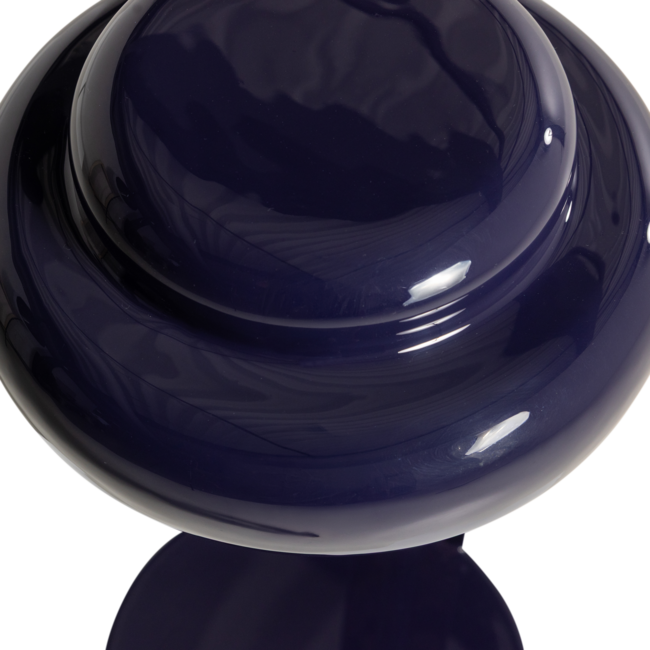 Woood Rassy Tafellamp Metaal Hoogglans Donkerblauw