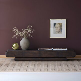 Woood Loop Tv Meubel Mangohout Bruin [FSC] 220 cm