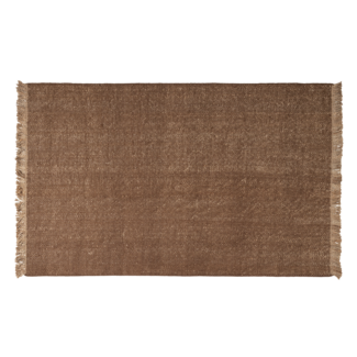 Woood Ruglio Vloerkleed 170x240 Cm Wol/Jute Bruin