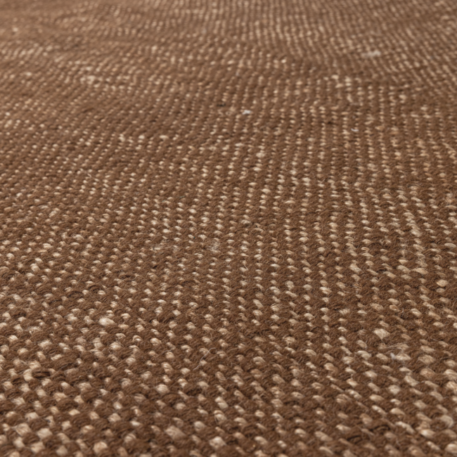 Woood Ruglio Vloerkleed 170x240 Cm Wol/Jute Bruin