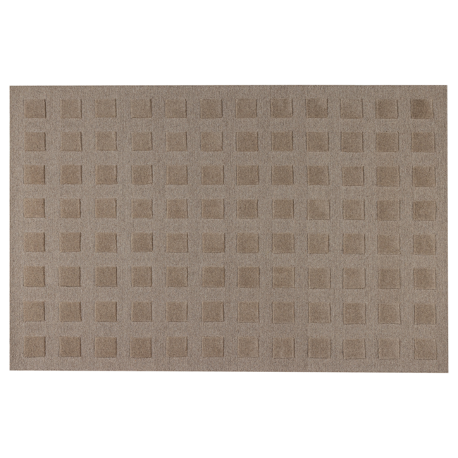 Woood Veya Vloerkleed 170x240 Cm Wol/Katoen Zand