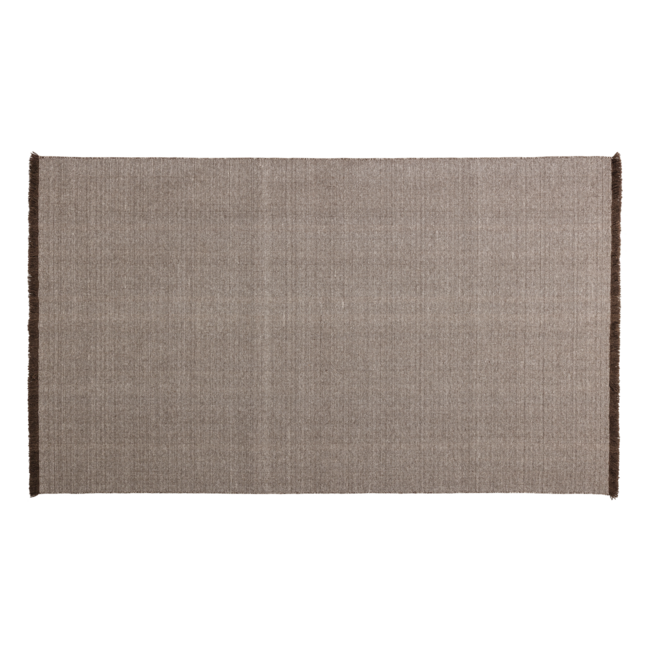 Woood Weavly Vloerkleed 200x300 Cm Wol Bruin/Naturel
