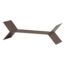 Woood Lorin Wandplanken Metaal Mokkabruin - Set Van 3