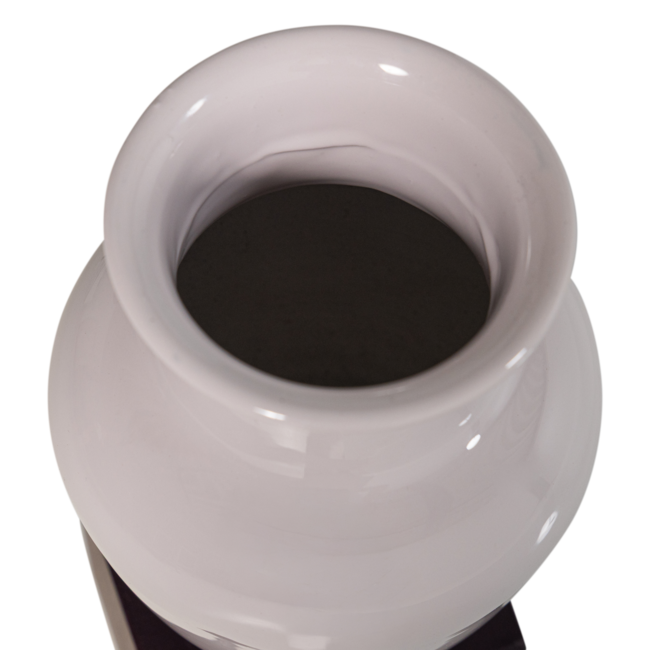 Woood Numo Wanddeco Set Vaas/Kubus 21x10 Cm Metaal Paars