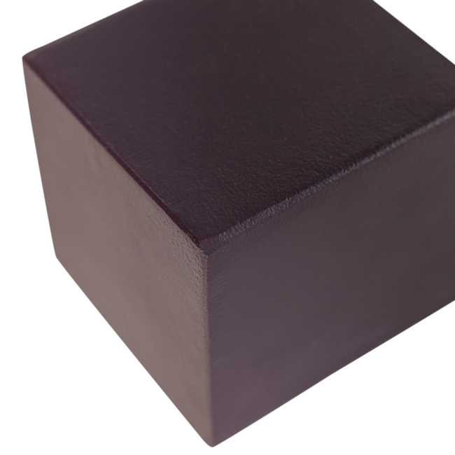 Woood Numo Wanddeco Set Vaas/Kubus 21x10 Cm Metaal Paars