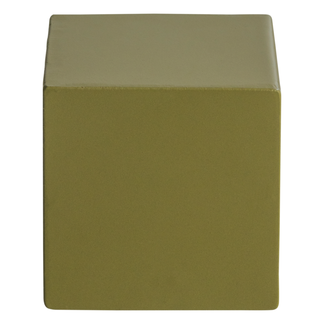 Woood Numo Wanddeco Set Vaas/Kubus 29x13 Cm Metaal Groen