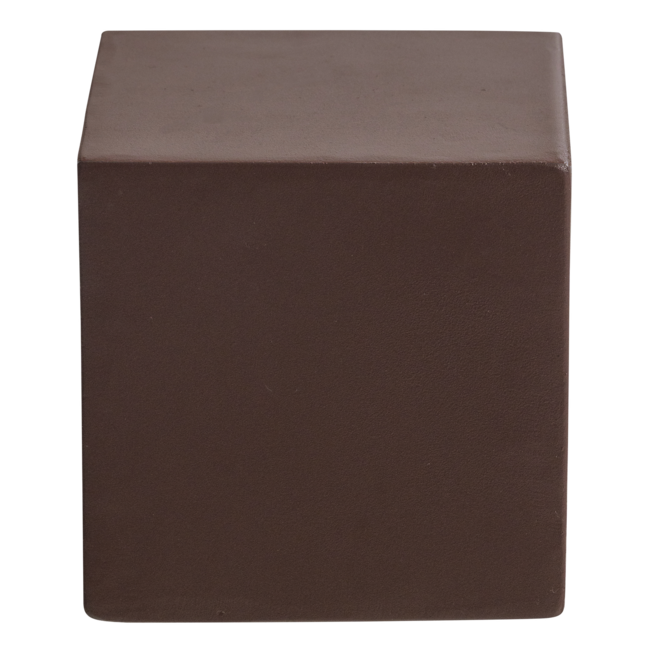 Woood Numo Wanddeco Set Vaas/Kubus 39x19 Cm Metaal Bruin