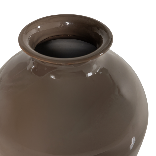 Woood Numo Wanddeco Set Vaas/Kubus 39x19 Cm Metaal Bruin