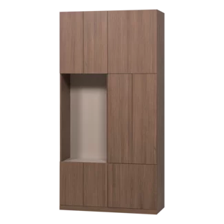 Woood Build Wandkast Combinatie 108 Cm Eiken Decor Bruin [FSC]