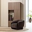 Woood Build Wandkast Combinatie 108 Cm Eiken Decor Bruin [FSC]