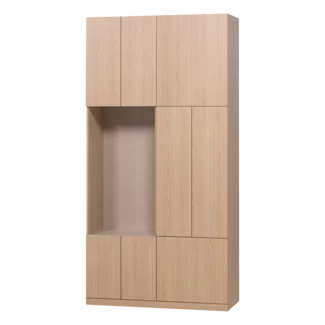 Woood Build Wandkast Combinatie 108 Cm Eiken Decor Naturel [FSC]
