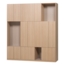 Woood Build Wandkast Combinatie 188 Cm Eiken Decor Naturel [FSC]