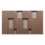 Woood Build Wandkast Combinatie 376 Cm Eiken Decor Bruin [FSC]