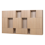 Woood Build Wandkast Combinatie 376 Cm Eiken Decor Naturel [FSC]