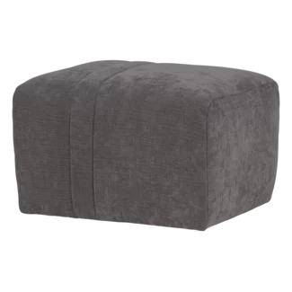 Woood Omaire Hocker Chenille Grijs [FSC]