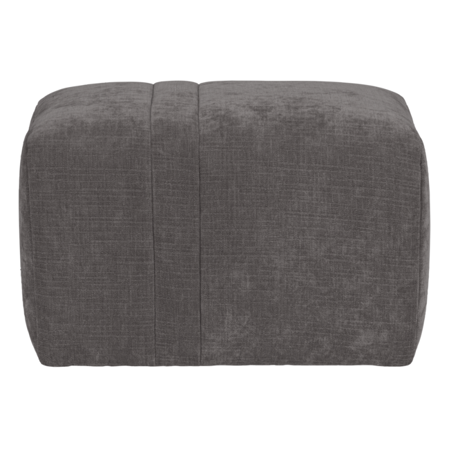 Woood Omaire Hocker Chenille Grijs [FSC]