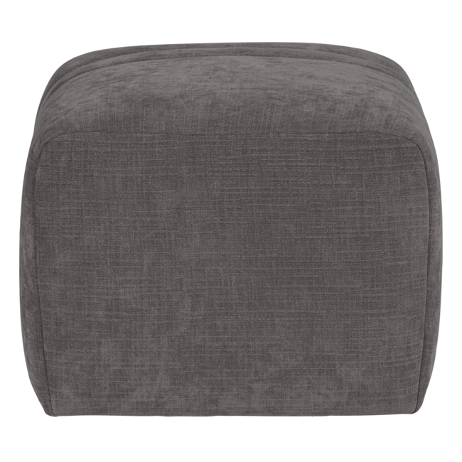 Woood Omaire Hocker Chenille Grijs [FSC]