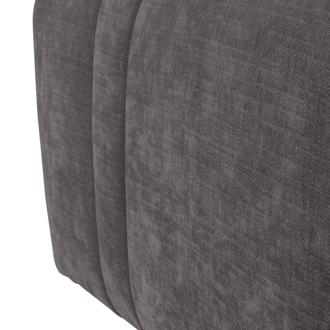 Woood Omaire Hocker Chenille Grijs [FSC]