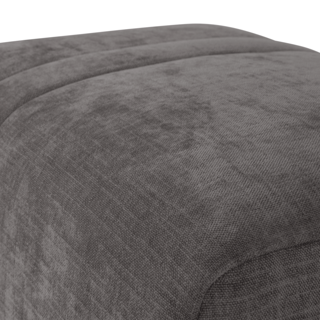 Woood Omaire Hocker Chenille Grijs [FSC]