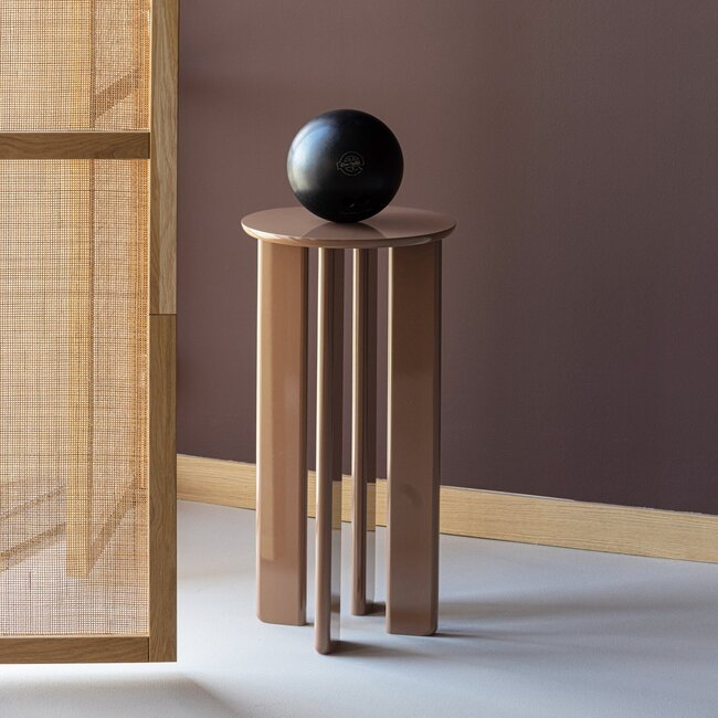 Woood Ravon Plantenstandaard Mdf Hoogglans Oudroze [FSC]