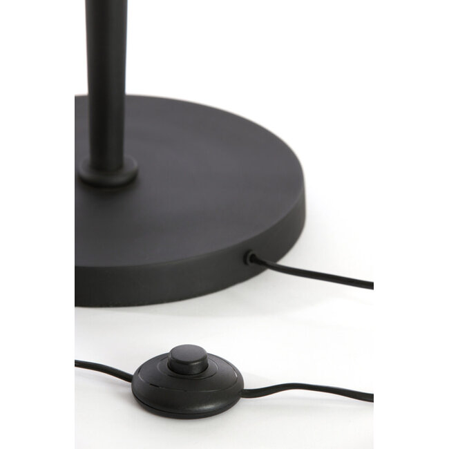 Light en Living Vloerlamp VIXEN Zwart Ø27x151 cm