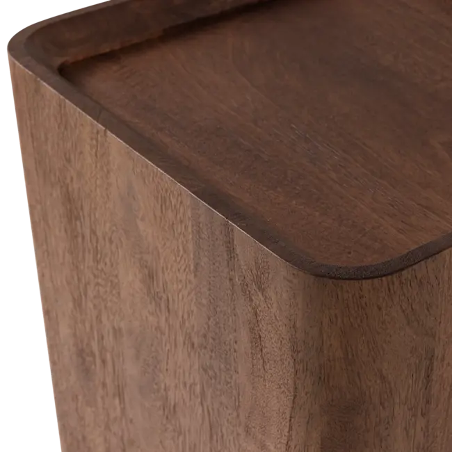 Woood Volu Bijzettafel Mangohout Bruin [FSC]