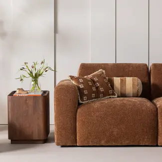 Woood Volu Bijzettafel Mangohout Bruin [FSC]