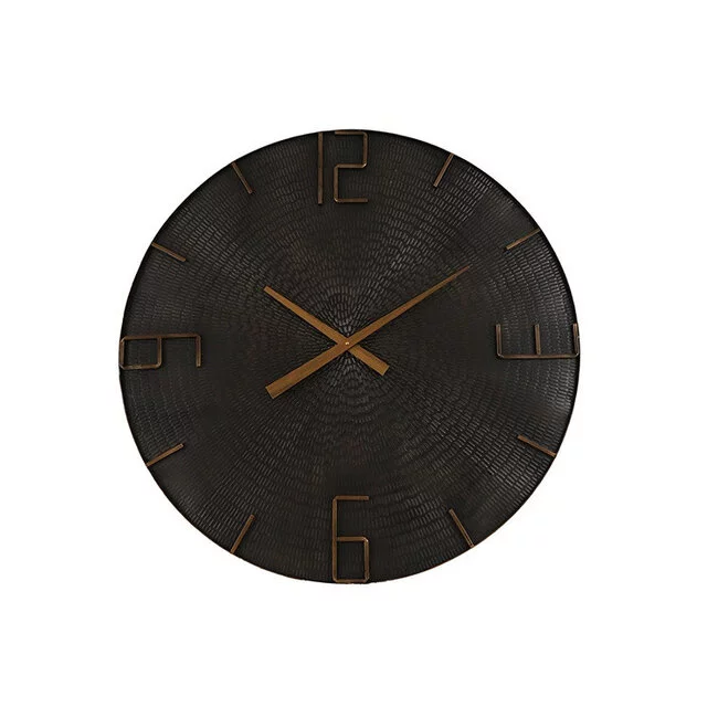 Thomas Kent Wandklok Winton L zwart - Ø80CM